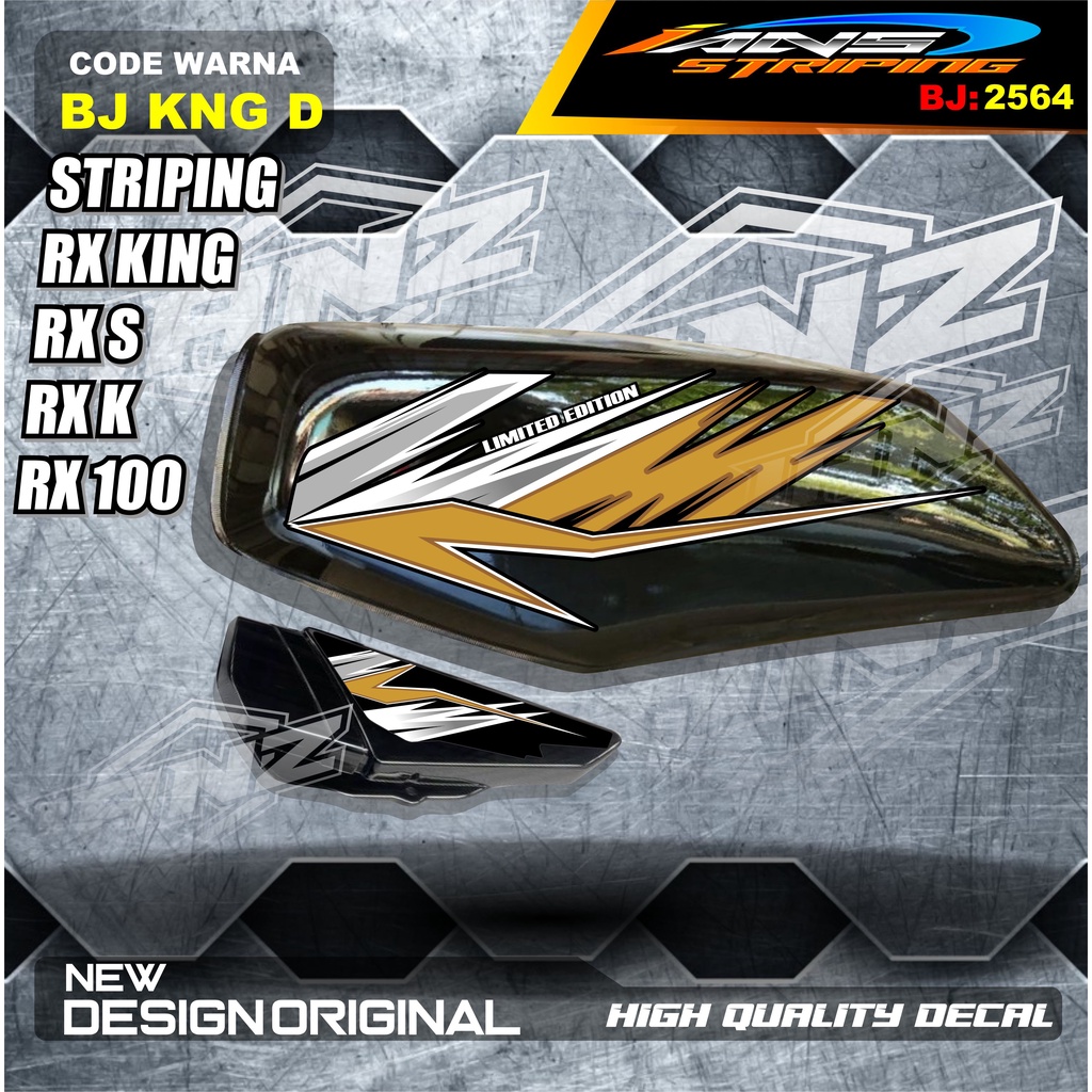 STRIPING RX KING VARIASI TERBARU / STICKER LIST RX KING 2008 / STRIPING RX KING 2004 / STICKER MOTOR