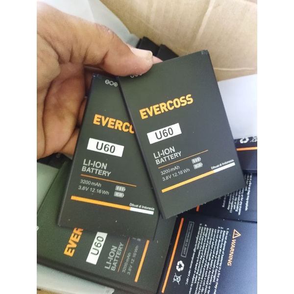 baterai evercoss u60 new