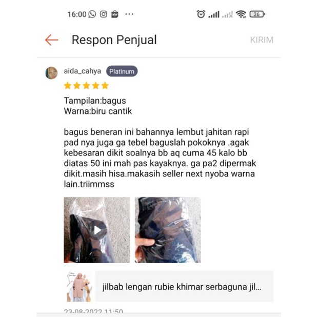 jilbab lengan rubie khimar serbaguna jilbab baju