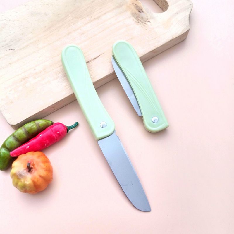 Pisau Dapur Lipat Buah Sayur Super Tajam Pisau Import