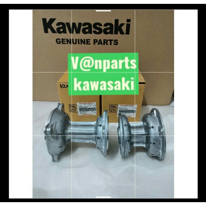 Tromol depan belakang KLX 140 original kawasaki