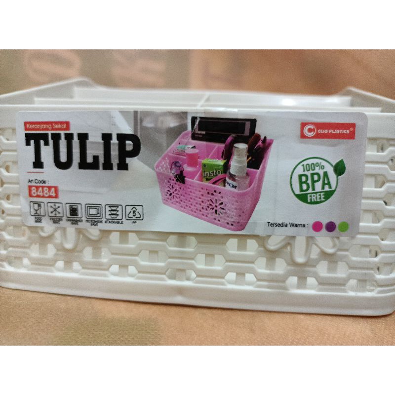 KERANJANG 5 SEKAT TULIP 8484