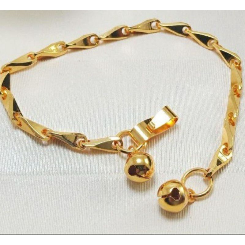 Gelang Wanita Lapis Emas 24K