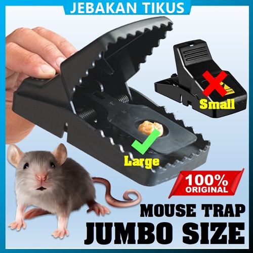 Alat perangkap Tikus jebakan tikus jepit otomatis original Flash trap mouse trap jumbo murah TERLARI