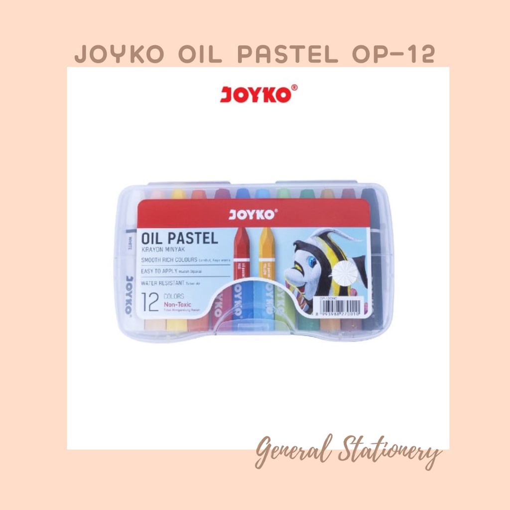 

Joyko Titi Oil Pastel 12Color