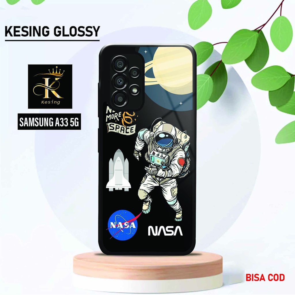 Case Samsung A33 5G - Hardcase Glossy Samsung ( KS4 ) - Softcase Samsung A33 5G - Fashion Case Samsu