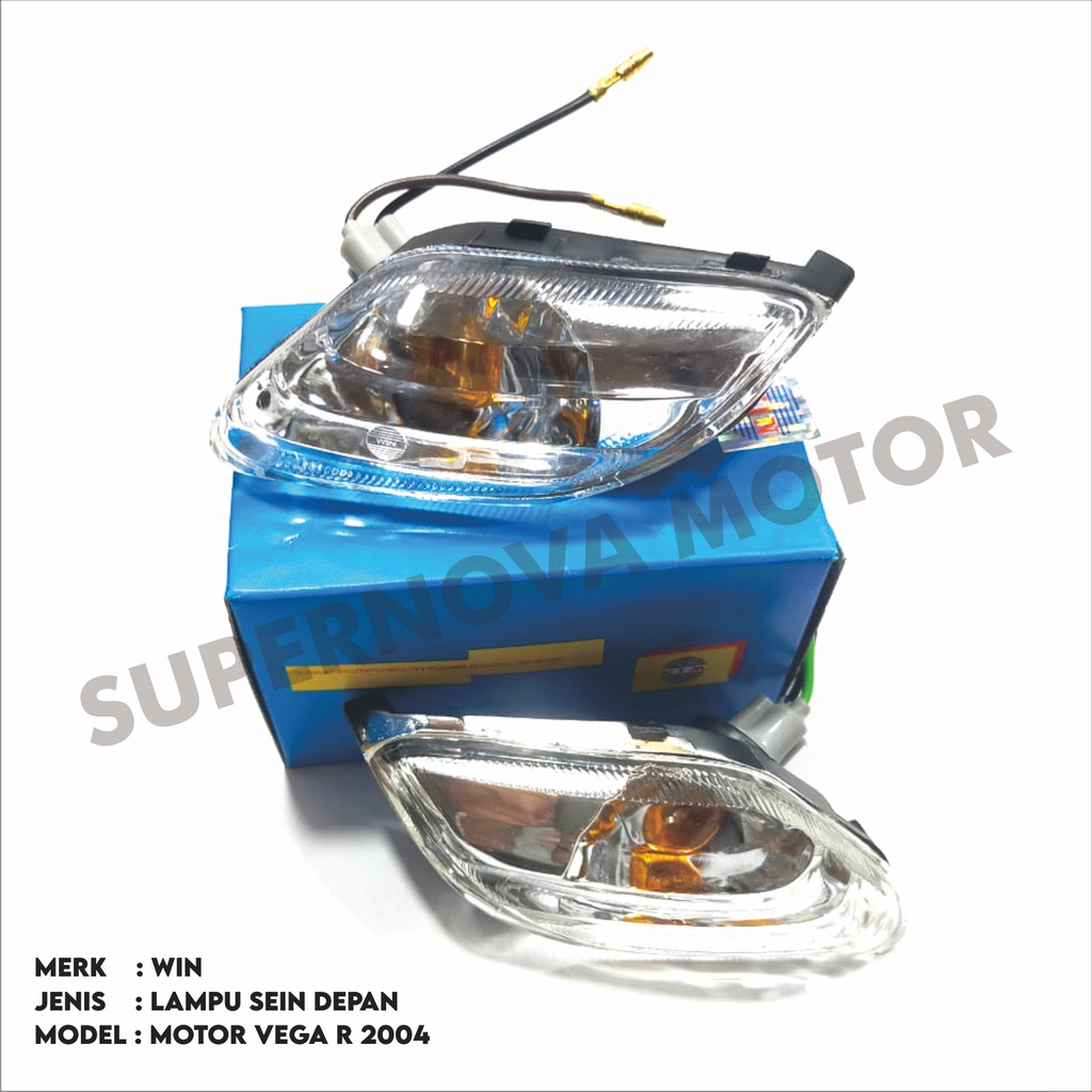LAMPU SEIN DEPAN ASSY VEGA R 2004 PNP F1ZR FORCE 1 MERK WIN