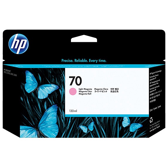 Ink Cartridge Tinta HP 70 Light Magenta 130 ml (C9455A)