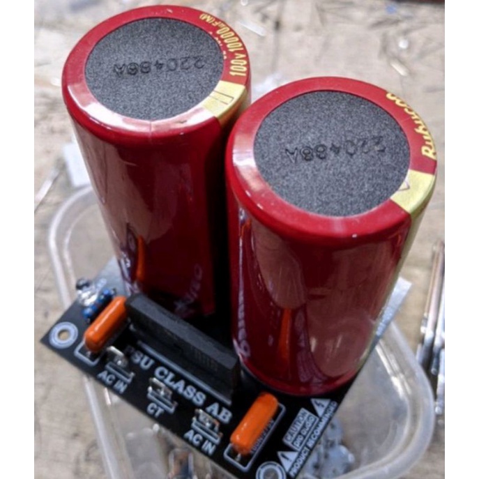 psu 2elco rubycon USR 10000uf/100v