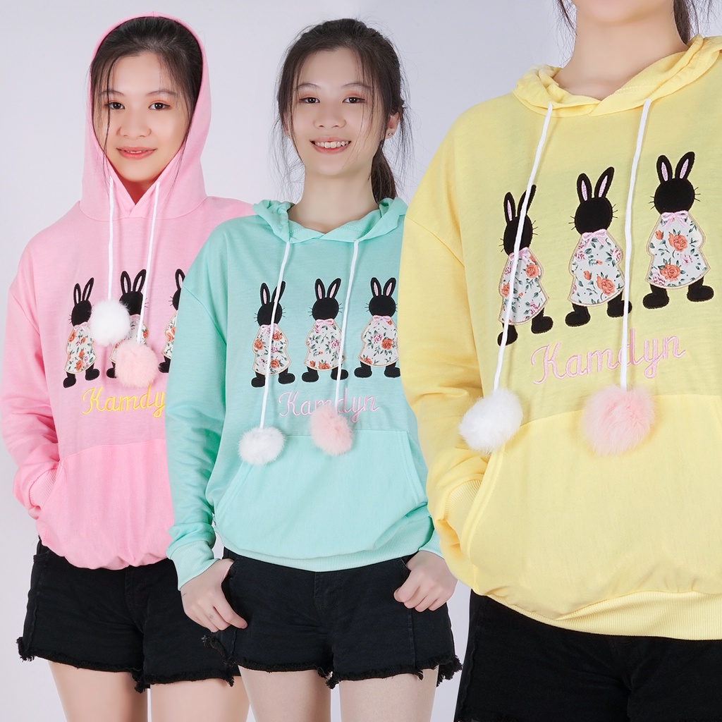 VT Baju Korean Style Wanita Hoodie Wanita Terbaru Atasan Cewek Kekinian 2022 VB0019
