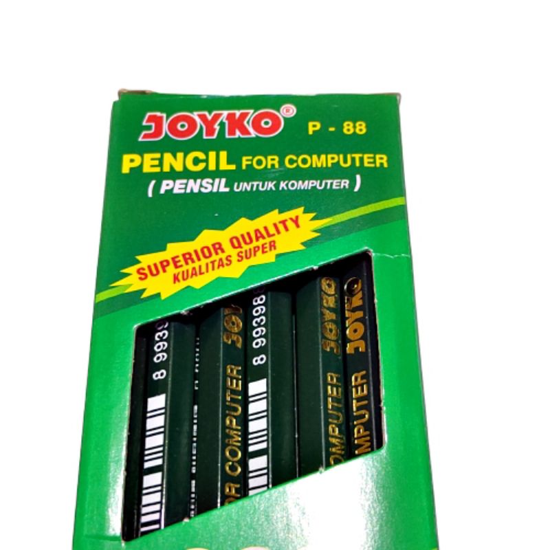 [ERA] Pensil 2B Joyko Bersertifikat Lulus Uji Computer 12pcs