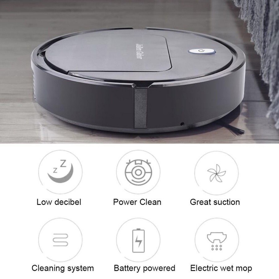 Smart Sweeping Robot Vacuum - Vacum Cleaner Pembersih Lantai