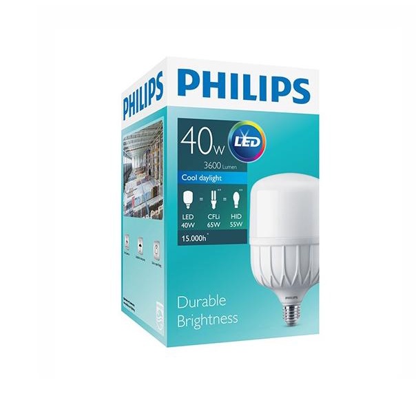 LAMPU LED PHILIPS BULB 40w 40watt PUTIH WHITE PHILIPS PROMO TERMURAH