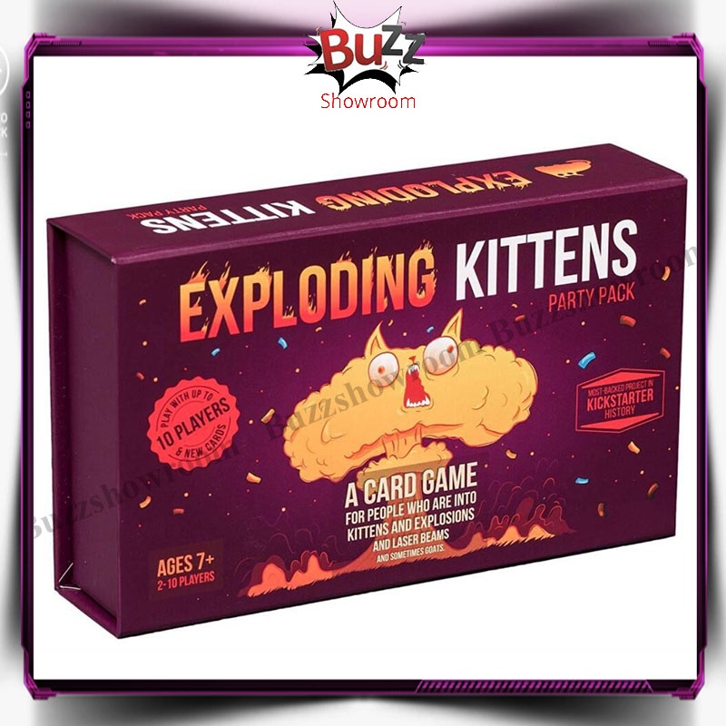 Exploding Kittens: Party Pack Kitten Board Game Card Games