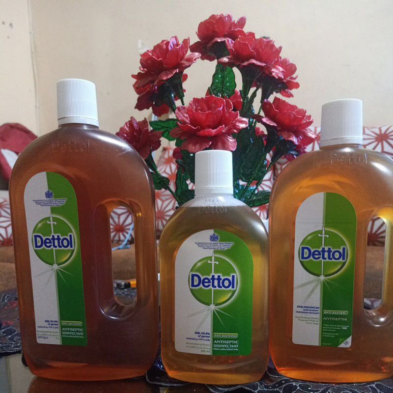 Dettol anti septik cair 1 liter/750ml/500ml