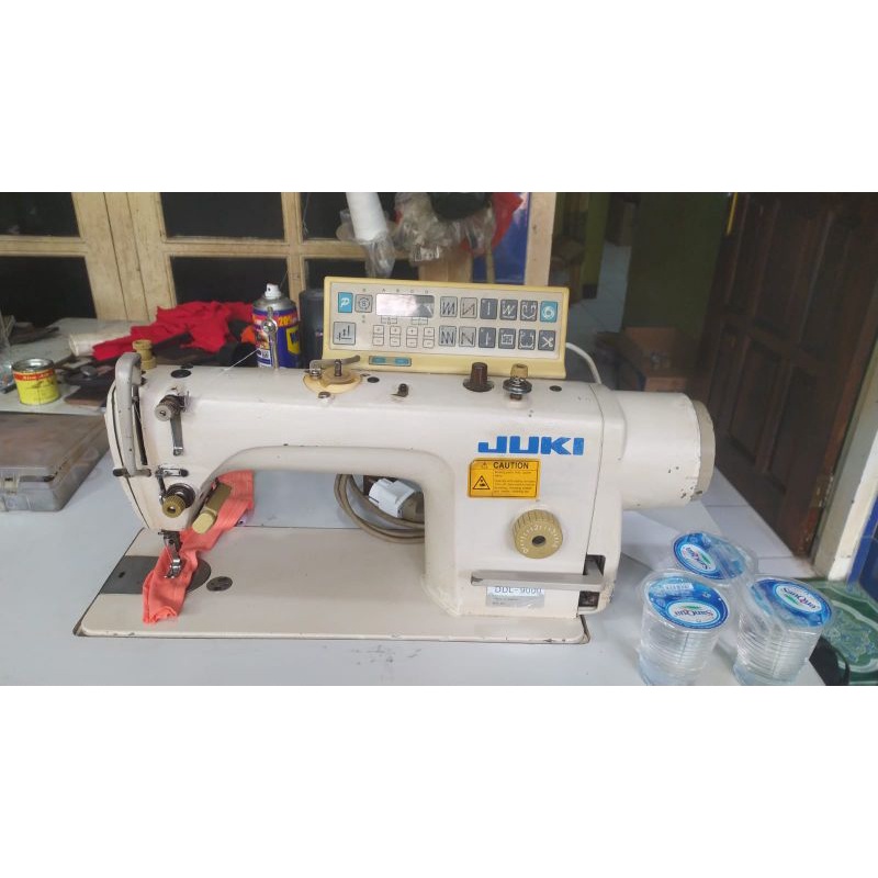 Mesin jahit juki otomatis potong benang second seken