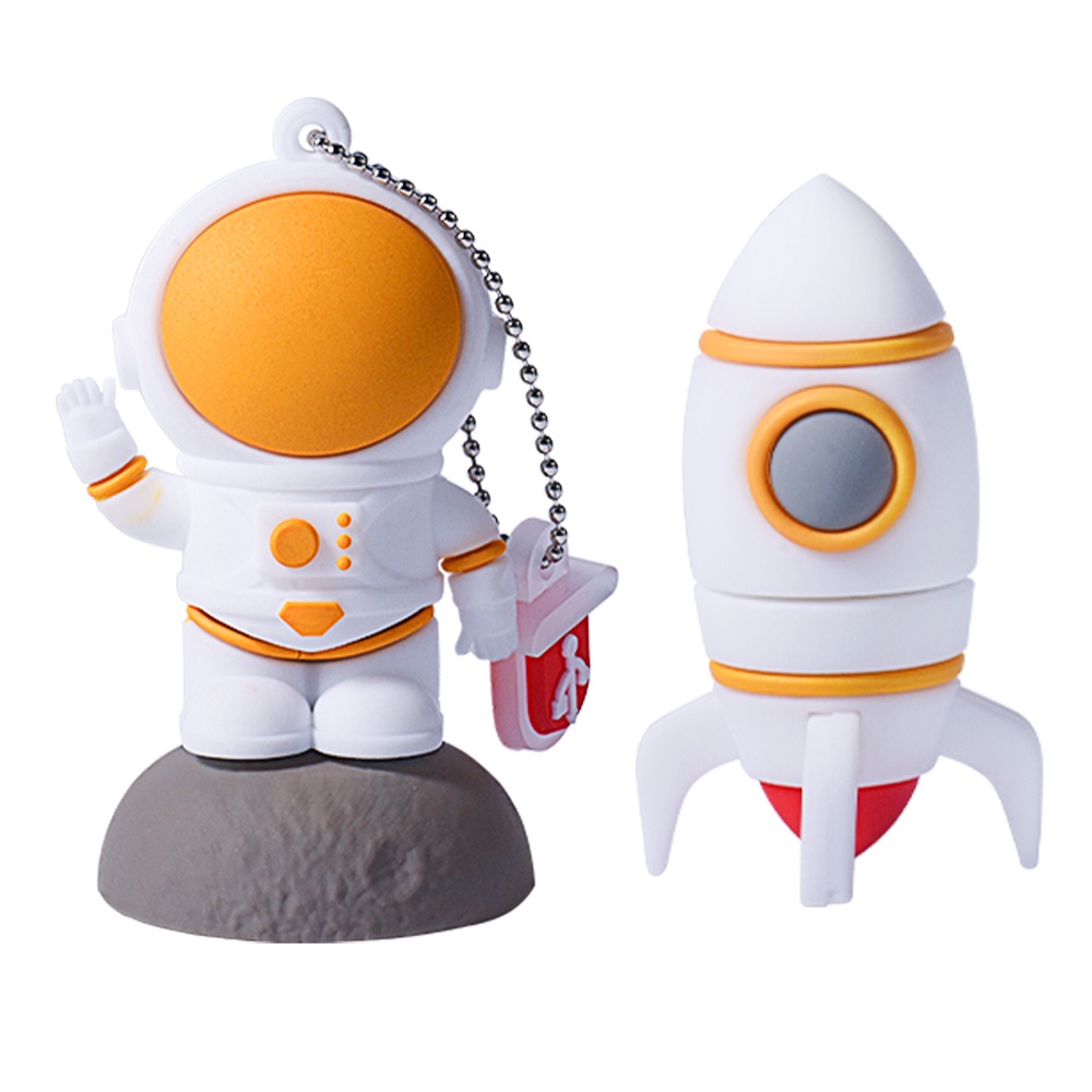 Flash Disk USB 2.0 Model Astronot Kartun Kapasitas 1TB