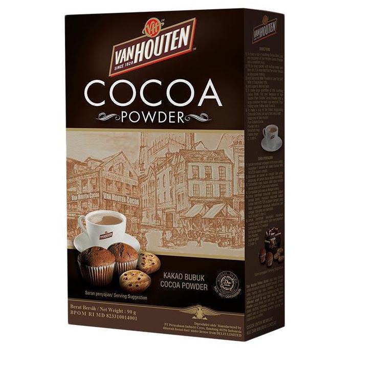 

FLASH SALE Cocoa Powder VanHouten Bubuk Coklat 90gr serbuuu !