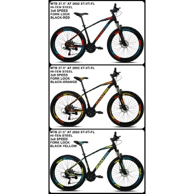 sepeda gunung mtb Aviator 2692 xt vt fl 3x8sp