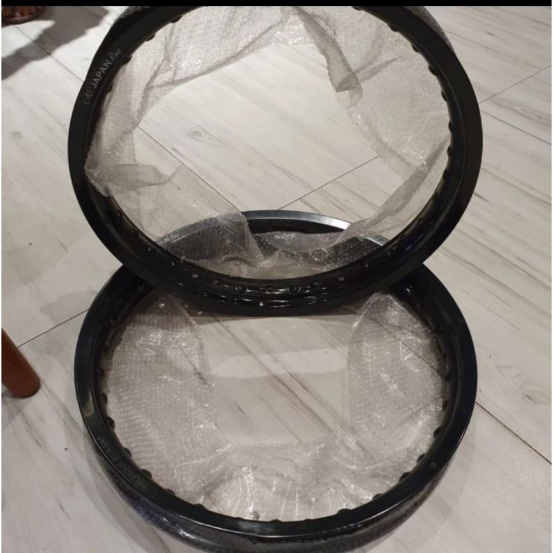 Velg veleg pelek lingkar aloy alloy velek crv 17 185 18 215 hitam kilat