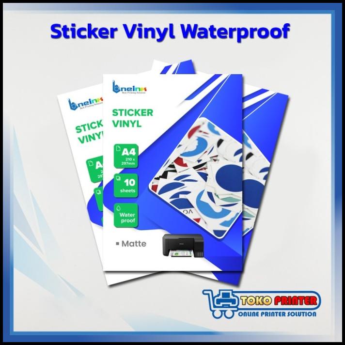

Sticker Vinyl Anti Air Doff Matte A4 Inkjet / Stiker Vinil / Vynil