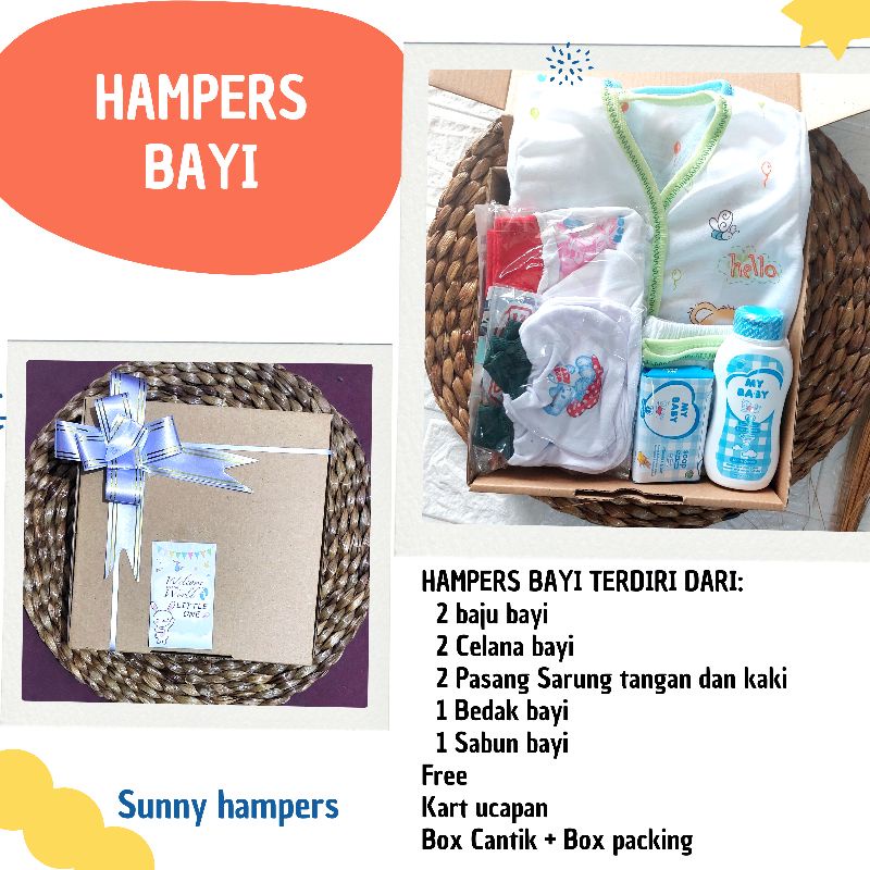 Hampers bayi Newborn paket hampers bayi baru lahir