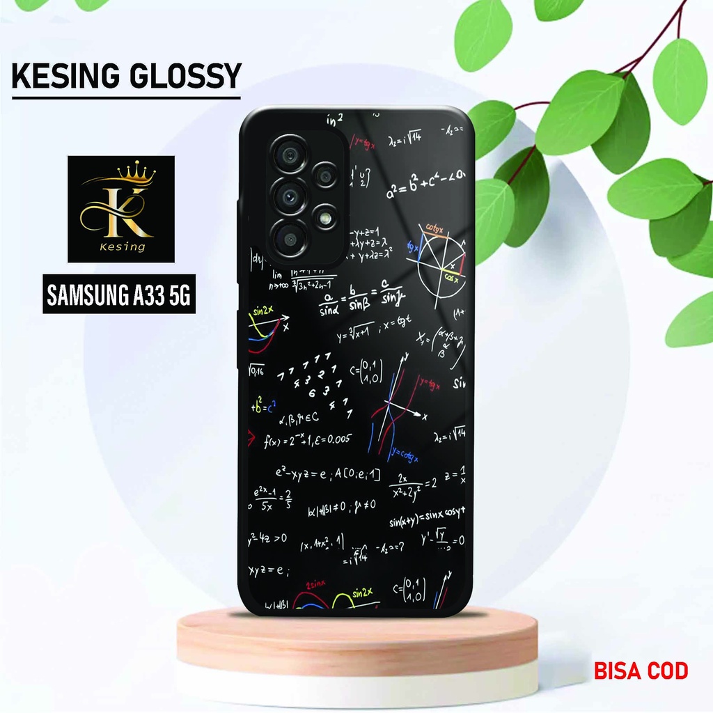 Case Samsung A33 5G - Hardcase Glossy Samsung ( KS5 ) - Softcase Samsung A33 5G - Fashion Case Samsu