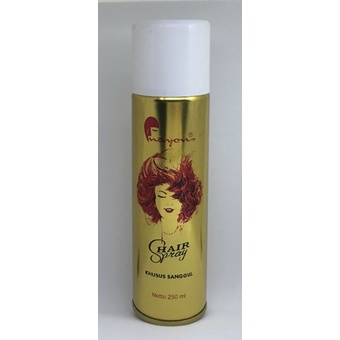 MAYON HAIR SPRAY RAMBUT SANGGUL - 75ML - 150ML - 250ML - 450ML - 550ML