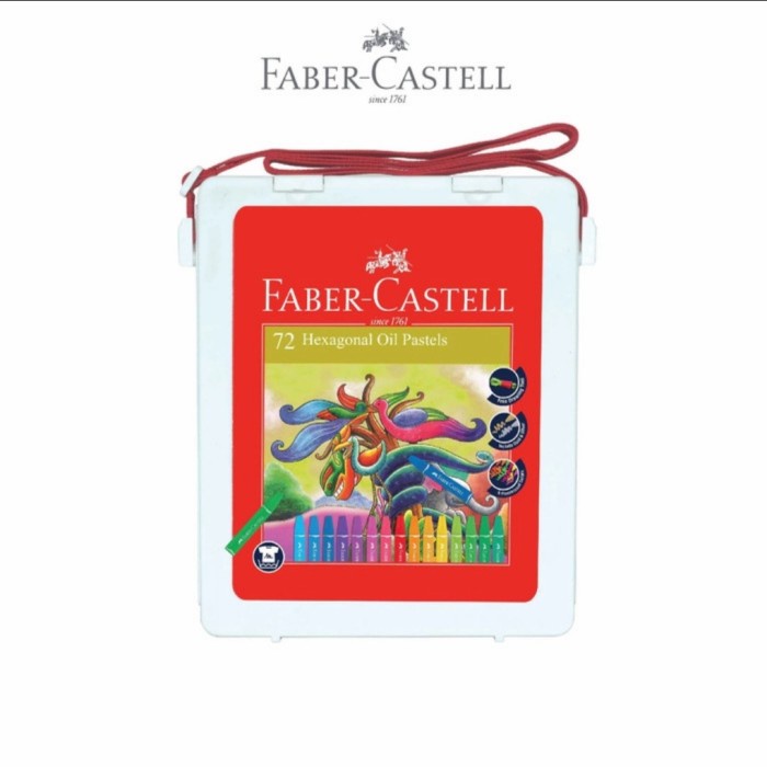 

Faber Castell Hexagonal Crayon / Oil Pastel Isi 72