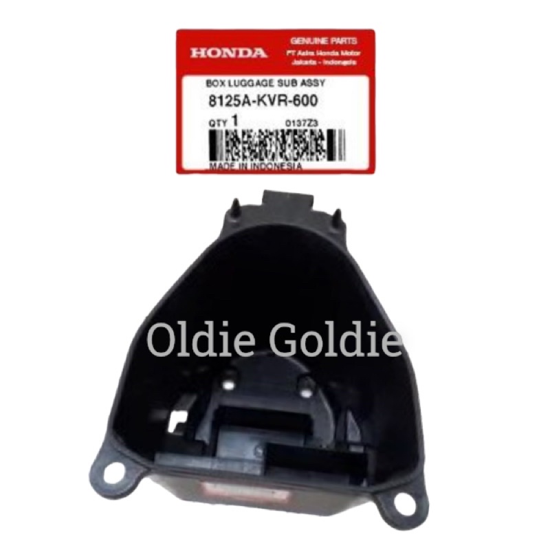 81250-KVR-600 Box Bagasi Bawah Jok Bok Aki Batrai Revo Lama 2007 2008 100 cc AHM