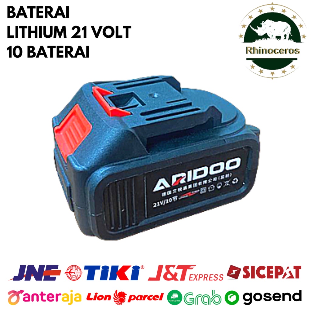 Baterai Lithium Jet Cleaner 21 Volt Baterai Washer Gun 10 Pcs Baterai