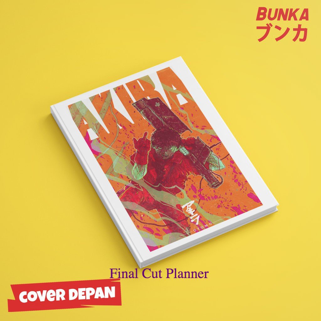 

Notebook Anime Akira 1A Hardcover A5 Buku Tulis Catatan Note Agenda Planner Jurnal .
