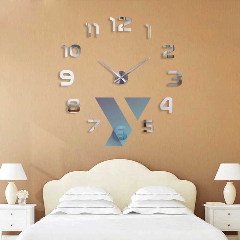 Taffware Jam Dinding Besar DIY Giant Wall Clock 80-130cm - DIY-105 ( Al-Yusi )