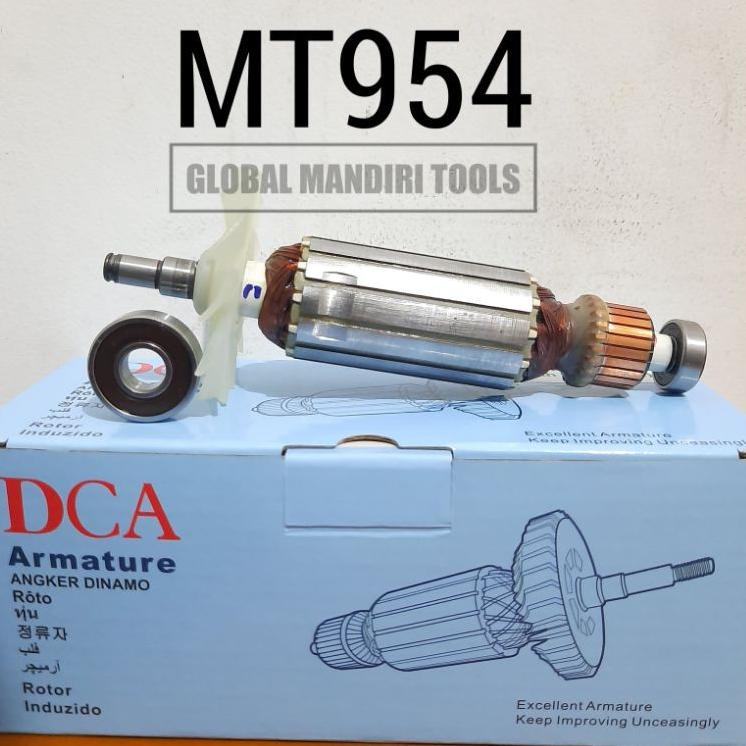 Terbaru Armature MT954 DCA ARMATURE MESIN GERINDA MAKTEC MT954 DCA ANGKER Gerinda Maktec MT954 | PAS