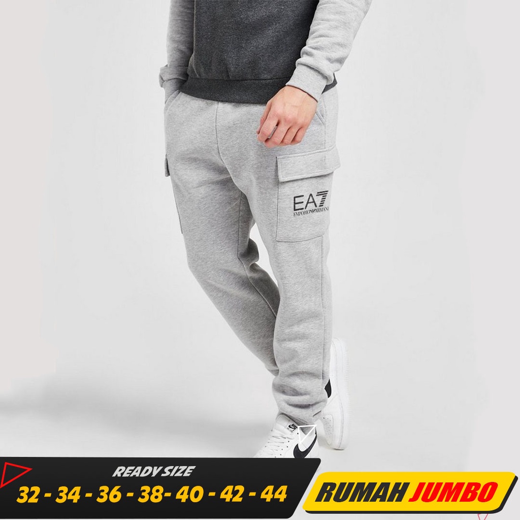 CELANA PANJANG KARGO PRIA OVERSIZE 32 34 36 38 40 42 44 CELANA TRAINING PANJANG BIG SIZE