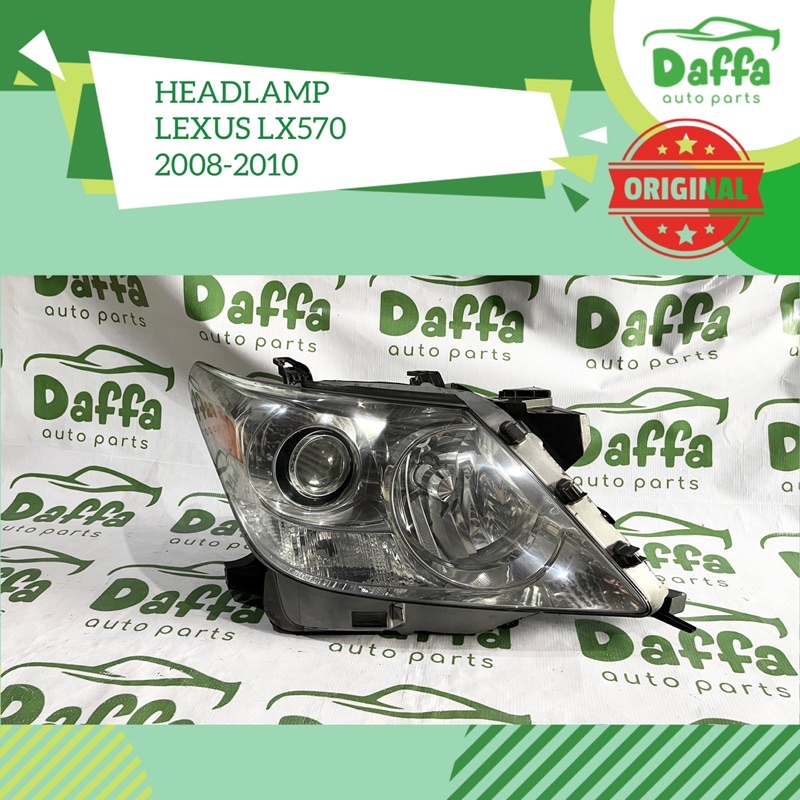 Headlamp Headlight Head Lamp Light Lampu Depan Utama Besar Mobil Lexus Leksus LX570 LX 570 LX-570 20
