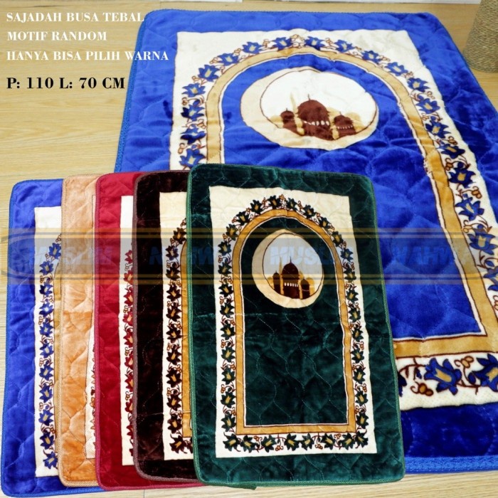 Sajadah Jumbo sejadah masjid mushola karpet lantai permadani bulu - NON RUMBAI(Z4C5) Karpet Bulu Emp