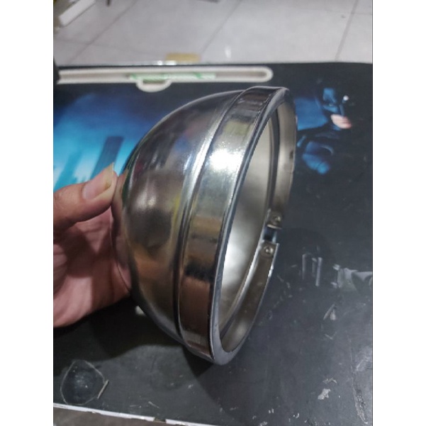 batok lampu l2g yamaha l2g crome mentah lis crome pres