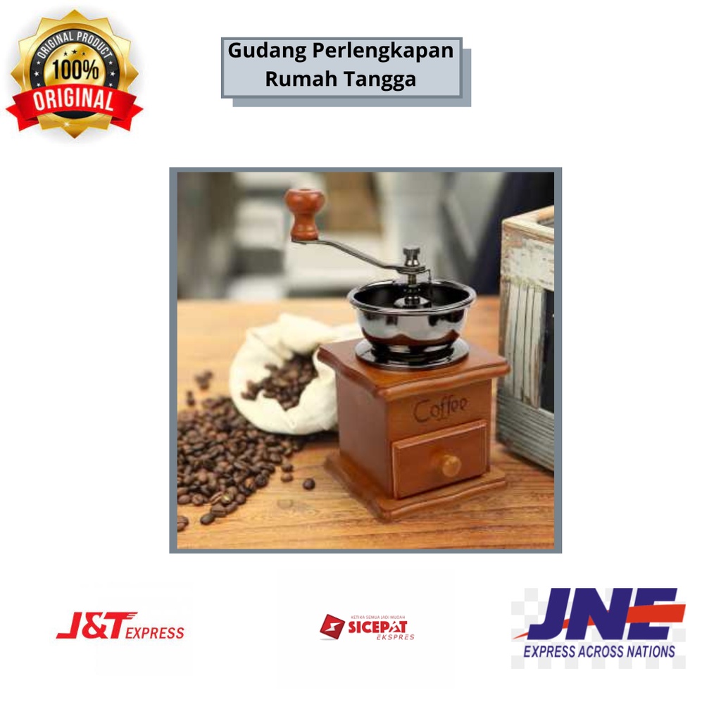 Alat Penggiling Kopi Manual / Coffee Grinder / Grinder Biji Kopi / Penggiling Biji Kopi