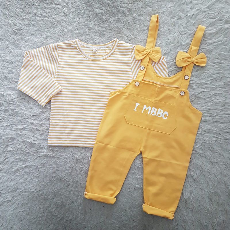 Baju Anak Perempuan Import Overall celana Panjang