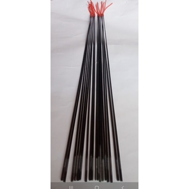 ujung tegek/ujung joran ruas pendek 40 cm fiber lentur