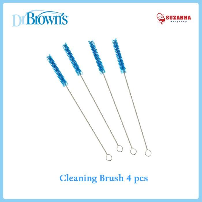Dr Brown 620 Cleaning Straw Brush 4pcs Set