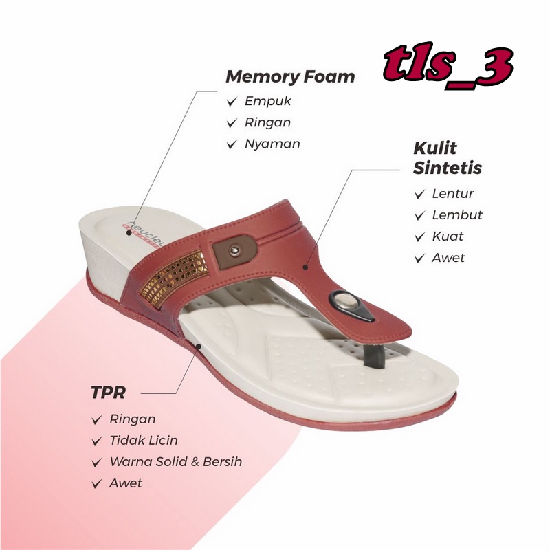 Sandal Wanita Neucleus Catherine 01 Original 37-40