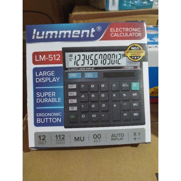 

kalkulator lumment 512 12digit