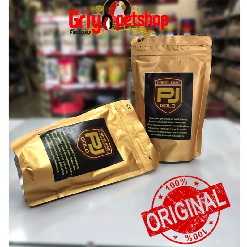 Pakan Jowo Gold Pakan Lovebir Juara Dosis Tinggi Super Konslet Fighter