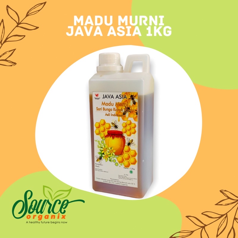 

Madu Murni Asli Indonesia 1,2kg Sari Bunga Kapuk Randu