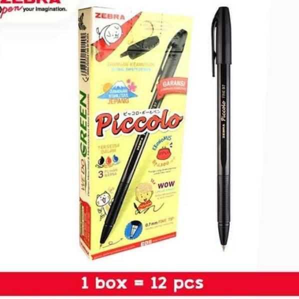 

HE189 GROSIR SELUSIN 12 BUAH PULPEN SEMI GEL ZEBRA PICCOLO PICOLO PICOLLO PICCOLLO ewfe442