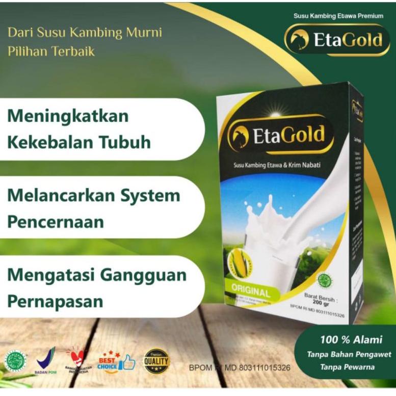 

TERBAIK EtaGold susu kambing premium ❂ 890