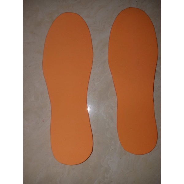 Insole sepatu warna || Alas sepatu warna || pria dan wanita ||  Ungu || Orange || Hiijau Toska