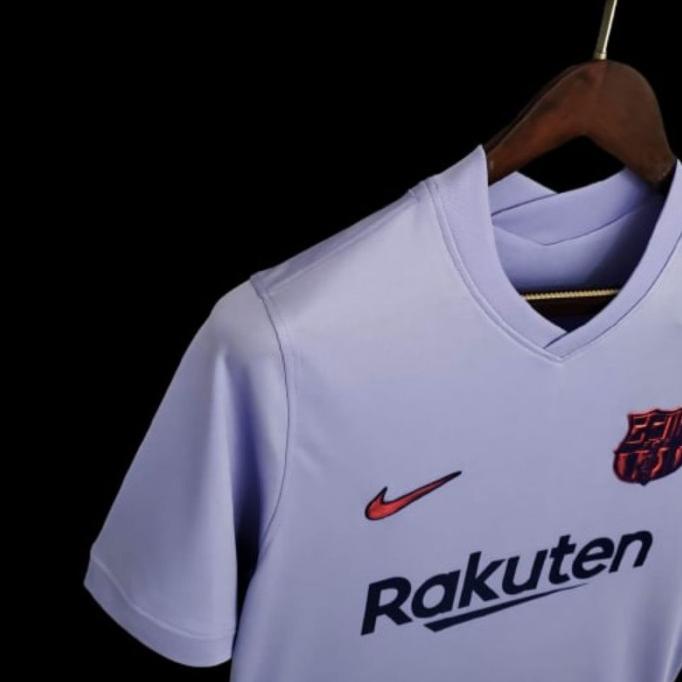 JERSEY BOLA BARCELONA AWAY 2021 / 2022 BAJU BARCA GRADE ORI IMPORT DESRF6846ED